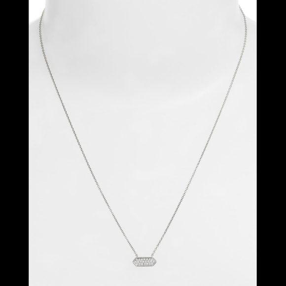 Dana Rebecca 14k white gold diamond necklace - Picture 1 of 4